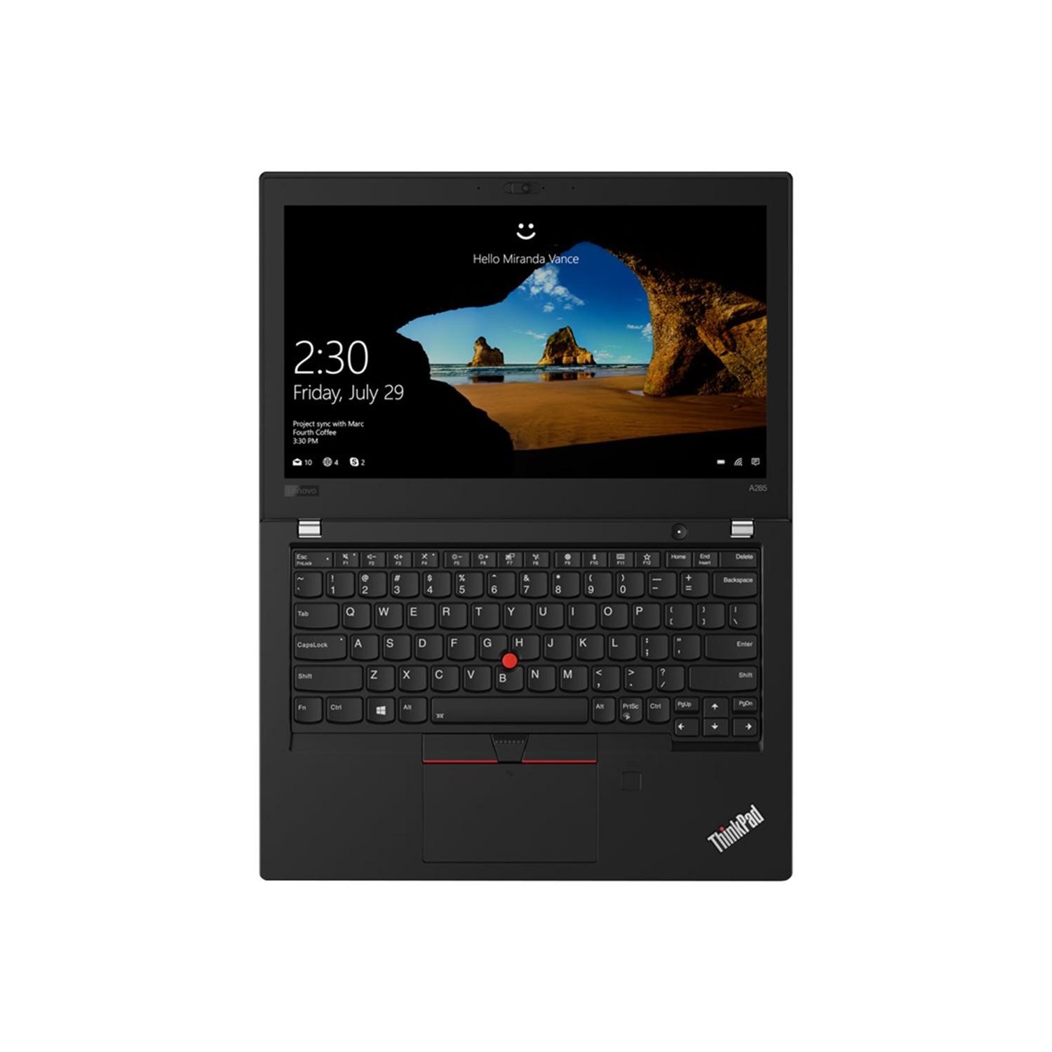 Lenovo ThinkPad A285 Ryzen 5 Pro 2500U 8GB 256GB SSD 12.5 Inch