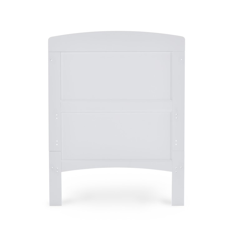 Grace White Wooden Toddler Bed - Obaby
