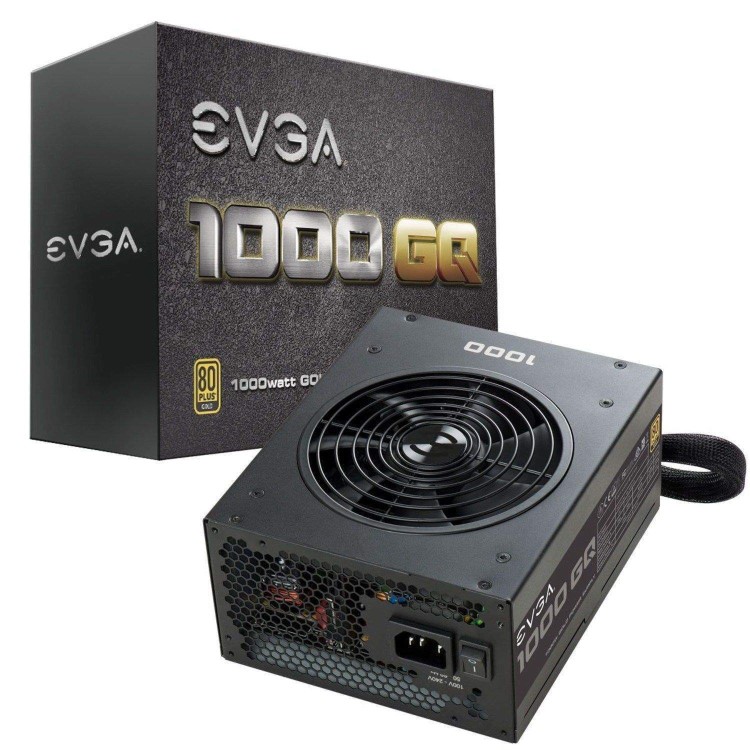 EVGA GQ Series 1000W 80 Plus Gold Hybrid Modular Power Supply
