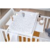 Universal Cot Top Changer in White - Tutti Bambini