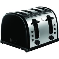 Russell Hobbs 21303 Legacy 4 Slice Toaster - Black