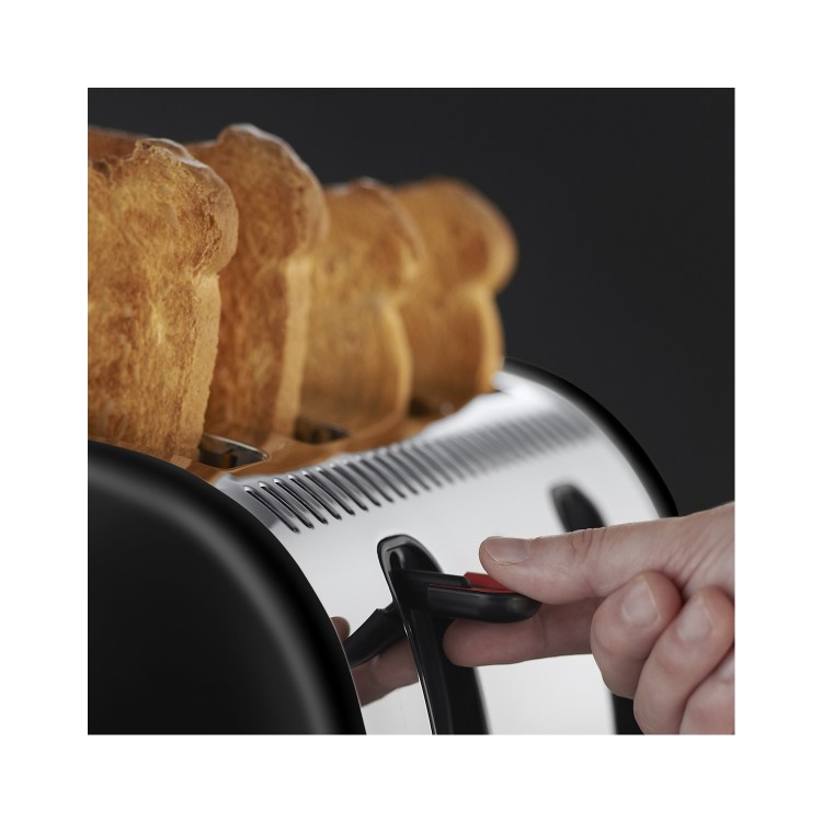 Russell Hobbs 21303 Legacy 4 Slice Toaster - Black