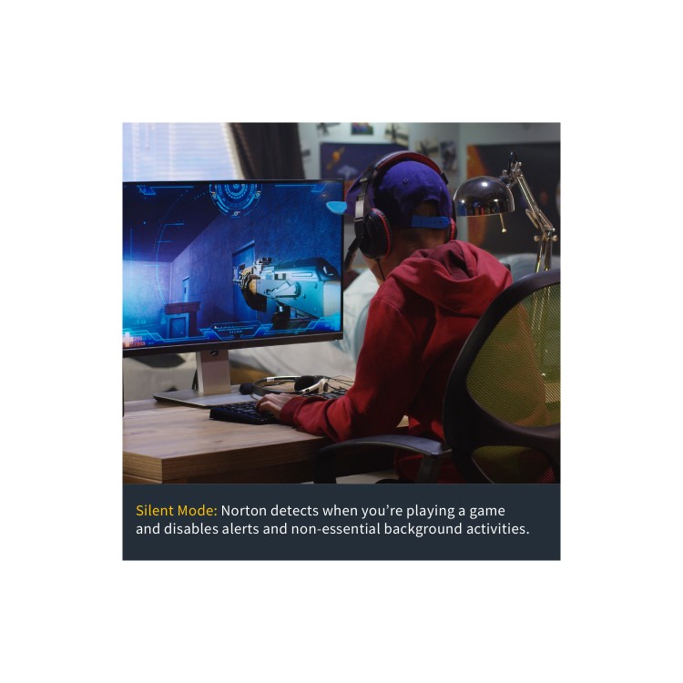 Norton 360 Deluxe Gaming Internet Security & VPN - 3 Devices - 12 Month Subscription