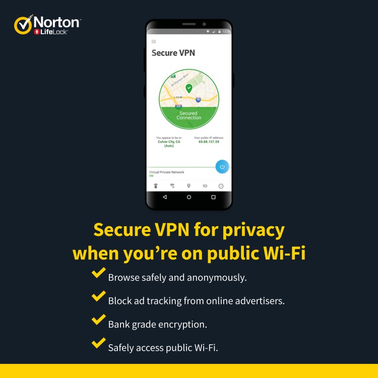 Norton 360 Deluxe Gaming Internet Security & VPN - 3 Devices - 12 Month Subscription