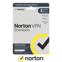 Norton VPN Standard 1 User 3 Devices 12 Months Subscription Norton VPN Standard 1 User 3 Devices 12 Months Subscription