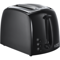 Russell Hobbs 21641 Textures 2 Slice Toaster - Black