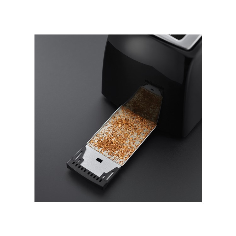 Russell Hobbs 21641 Textures 2 Slice Toaster - Black