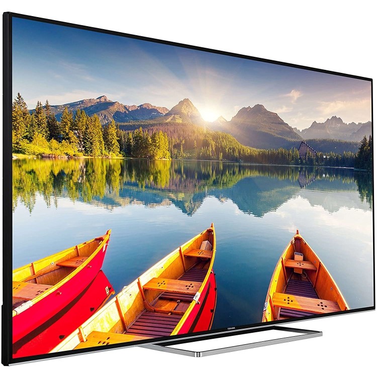 Refurbished Toshiba 75" 4K Ultra HD with HDR LED Freeview Play Smart TV without Stand
