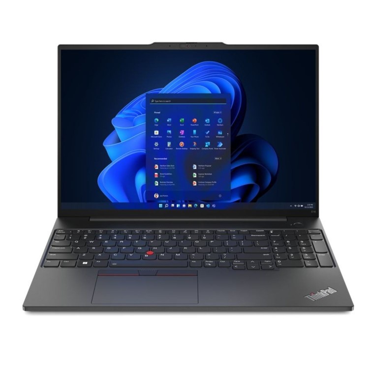 Refurbished Lenovo ThinkPad E16 G1 Core i7 16GB RAM 512GB SSD 16 Inch Windows 11 Pro Laptop