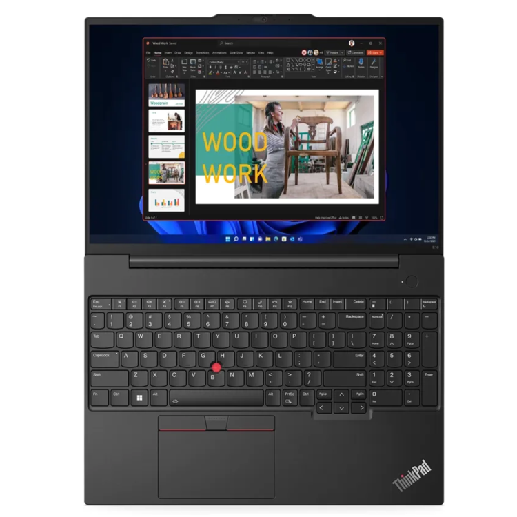 Lenovo ThinkPad E16 AMD Ryzen 5 8GB RAM 256GB SSD 16 Inch Windows 11 Pro Laptop