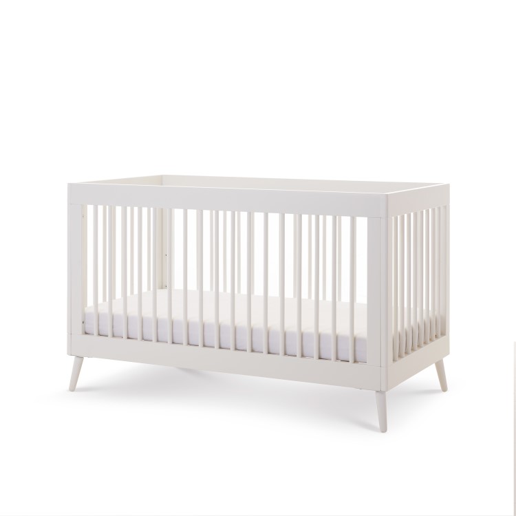 Maya Toddler Bed in Nordic White - Obaby