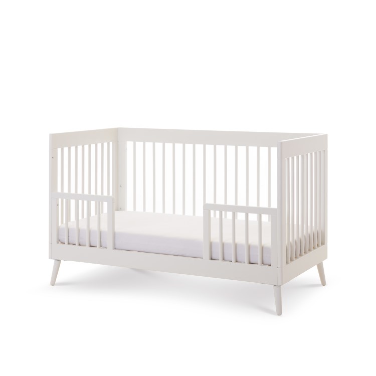 Maya Toddler Bed in Nordic White - Obaby
