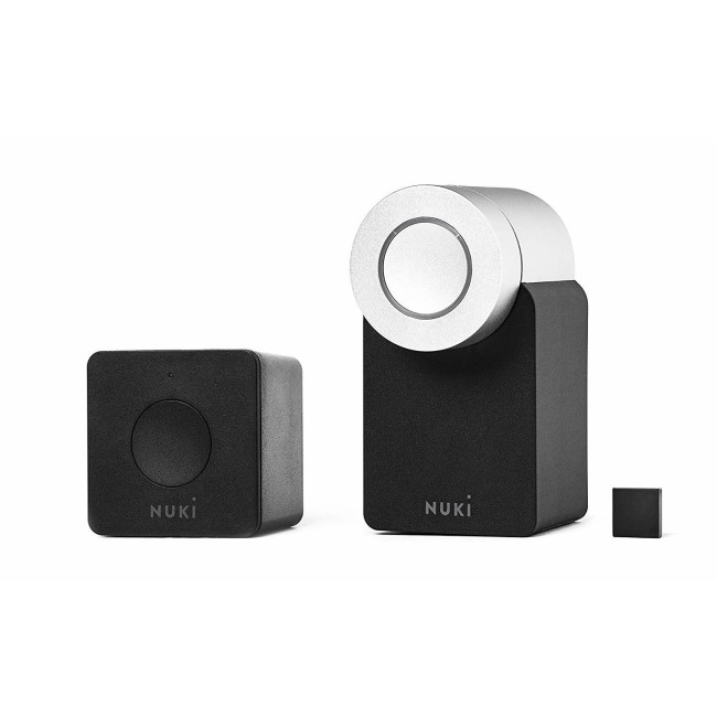 Nuki 2.0 Combo Pack for UK Oval Cylinder - works with Alexa & Google Home 