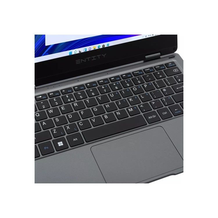 Entity Book Targa Intel Celeron 4GB RAM 128GB SSD 11.6 Inch Windows 11 Touchscreen Laptop