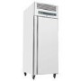 Refurbished Hamoki GN650BT Single Door Upright Comeercial Freezer - Stainless Steel - 620ltr - Fitted Castors