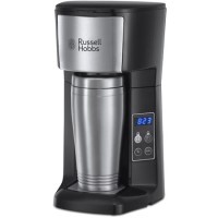 Russell Hobbs 22630 Brew & Go Coffee Machine - Silver & Black