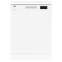 beko DFN16420W 14 Place Freestanding Dishwasher With Efficient ProSmart Inverter Motor - White