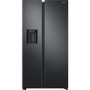 Refurbished Samsung RS8000 RS68N8230B1 Freestanding 617 Litre 65/35 Frost Free American Fridge Freezer Black
