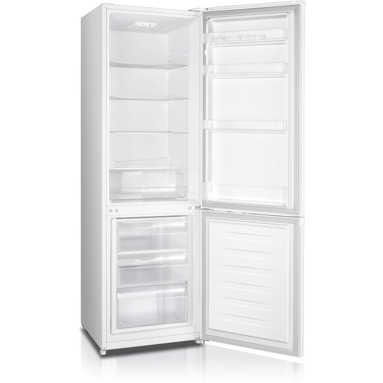 Refurbished Fridgemaster MC55264A Freestanding 264 Litre 70/30 Frost Free Fridge Freezer White