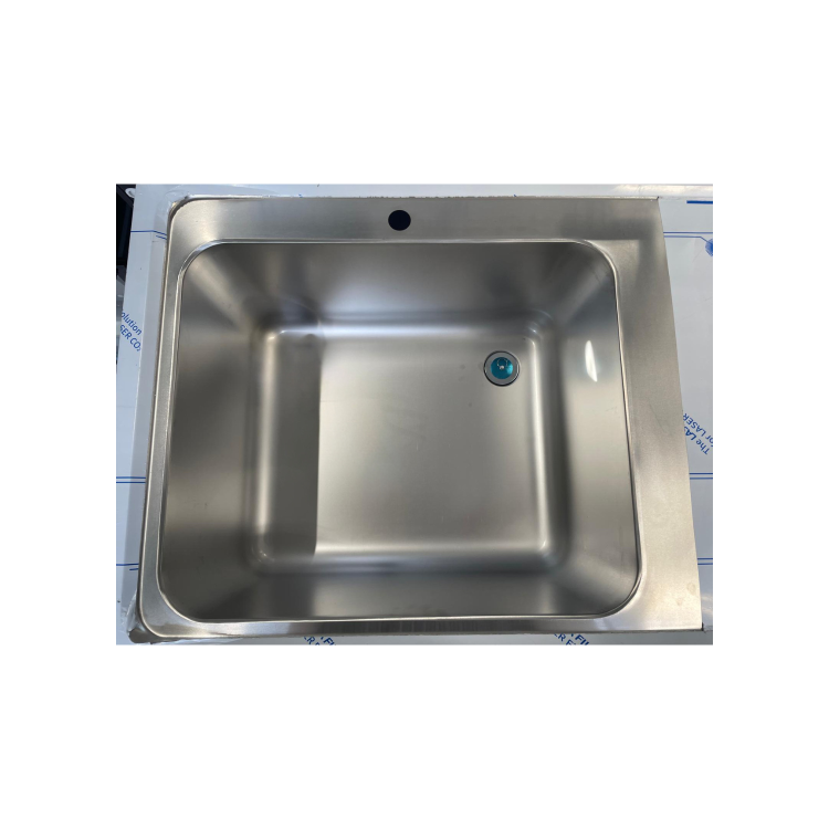 Refurbished Hamoki Stainless Steel Dishwasher Sink 1600mm Wide x 600mm Deep - Double Bowl Left Hand Drainer STSD-166L