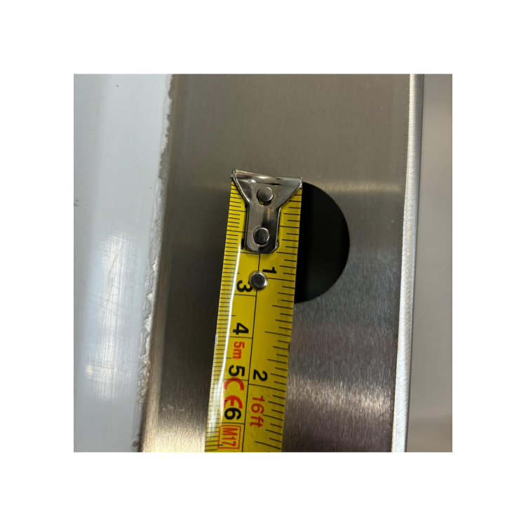 Refurbished Hamoki Stainless Steel Dishwasher Sink 1600mm Wide x 600mm Deep - Double Bowl Right Hand Drainer STSD-166R