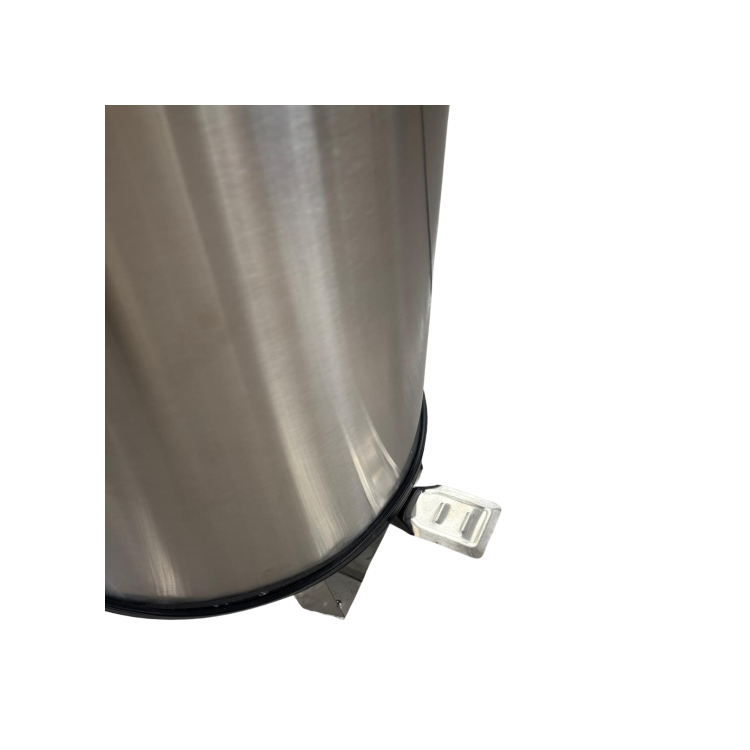 Refurbished Hamoki CGB-100 Commercial Round Waste Bin 100ltr Capacity with Foot Operated Pedal and 2 x Castors