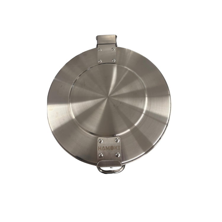 Refurbished Hamoki CGB-100 Commercial Round Waste Bin 100ltr Capacity with Foot Operated Pedal and 2 x Castors