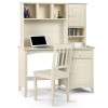 Cream Wooden Desk with Storage - Cameo - Julian Bowen