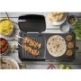 George Foreman 23450 Variable Temperature Large Grill & Griddle - Black