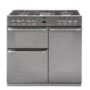 Stoves Sterling 900DFT 90cm Dual Fuel Range Cooker - Stainless Steel