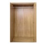Seconique Charles 2 Door 2 Drawer Wardrobe in Oak