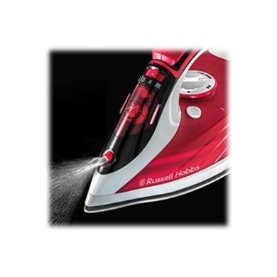 Russell Hobbs 23990 2600W Ultra Steam Pro Iron - Red