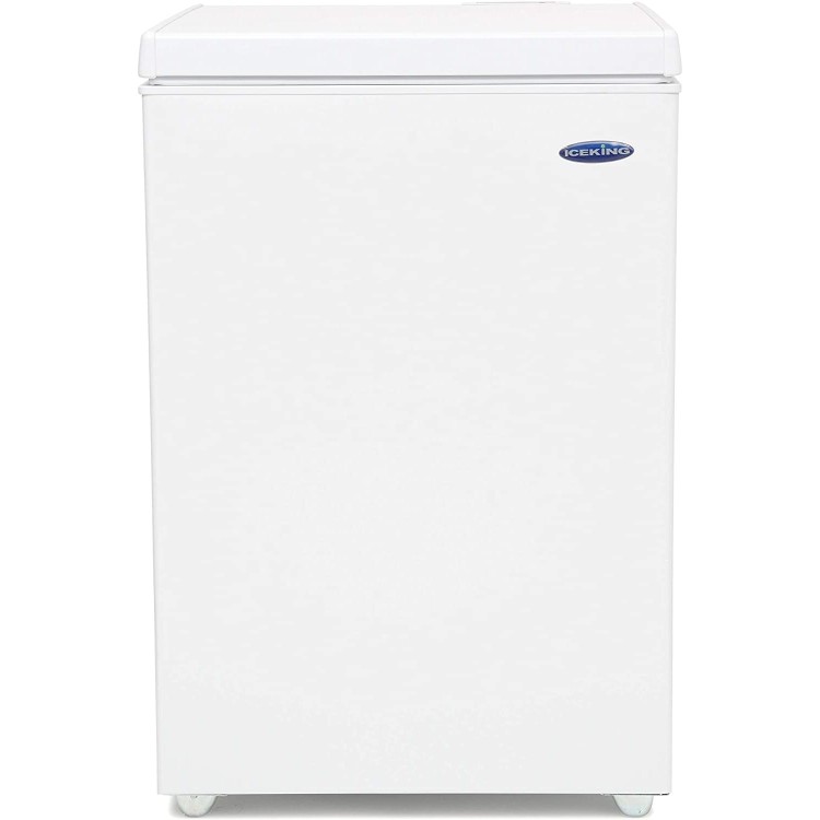 Refurbished IceKing CF131W Freestanding 131 Litre Chest Freezer White