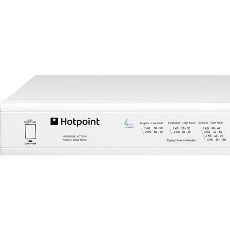 Refurbished Hotpoint V4D01P Compact Freestanding Vented 4KG Tumble Dryer White