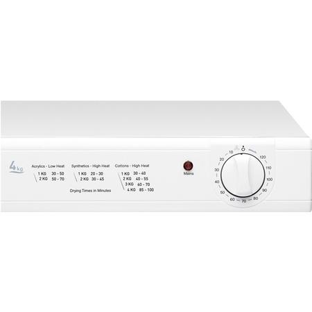 Refurbished Hotpoint V4D01P Compact Freestanding Vented 4KG Tumble Dryer White