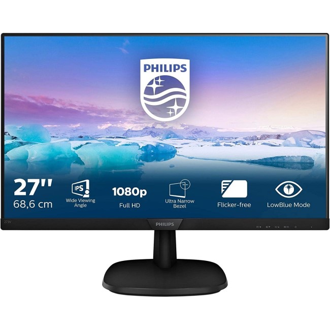 Philips V-line 243V7QDAB 23.8" IPS Full HD Monitor