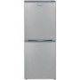 Lec T5039S 50/50 50cmWide Silver Freestanding Fridge Freezer