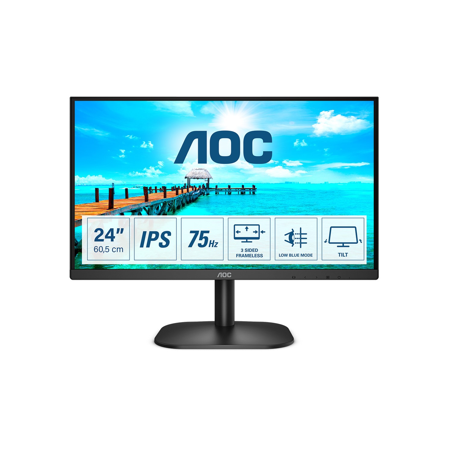 Monitor AOC 27 27B2H LED Full HD