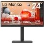 LG 24BA750 24" IPS Full HD 100Hz USB-C Height Adjustable Monitor