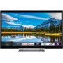 Refurbished Toshiba 24" 720p HD Ready LED Freeview Play Smart TV with Built In DVD Player