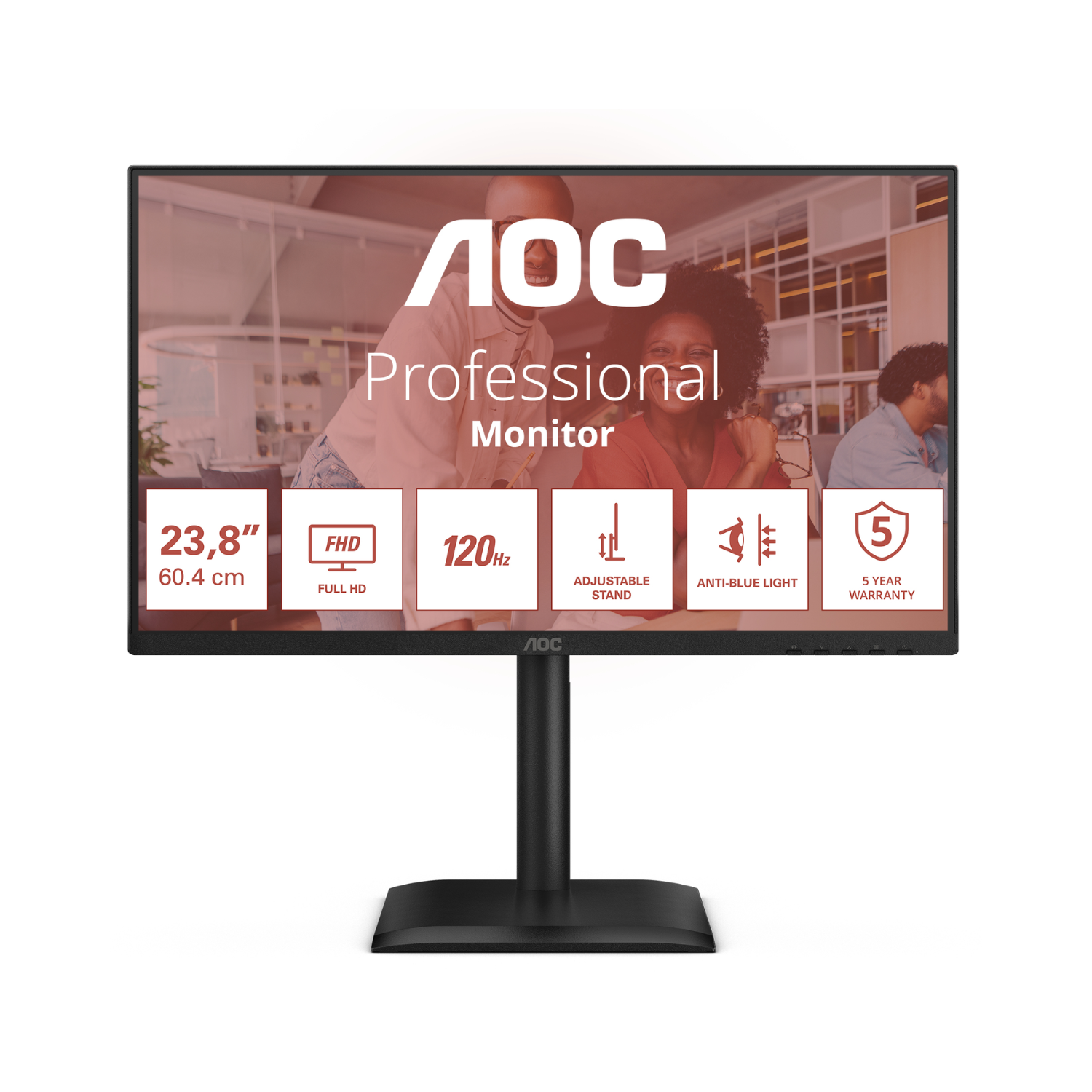 AOC 24E4CV 23.8inch FHD IPS 120Hz 4ms 300cd/m2 HDMI DP USB-C 24E4CV