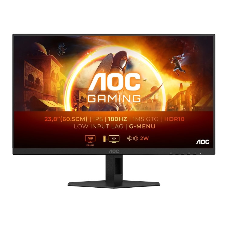 AOC 24G4XE 24" IPS Full HD 180Hz 1ms Gaming Monitor