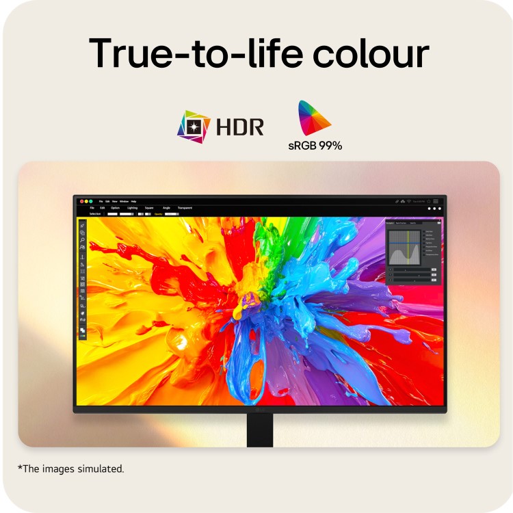 LG 24U411B-B 24" IPS Full HD 120Hz Monitor