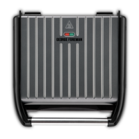 George Foreman 25051 Large Health Grill - Grey