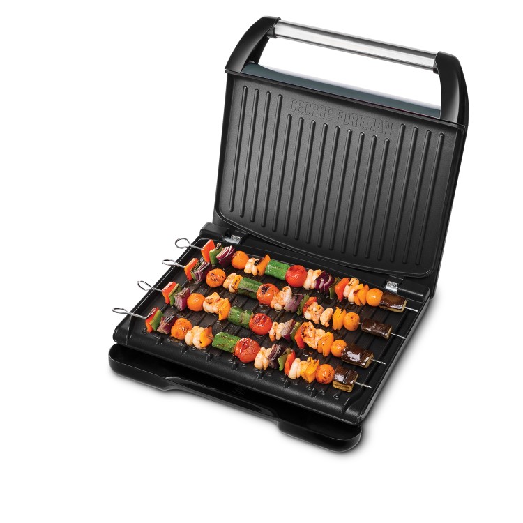 George Foreman 25051 Large Health Grill - Grey