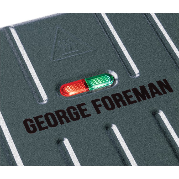 George Foreman 25051 Large Health Grill - Grey