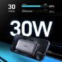 UGREEN 10000mAh Mini Quick Charging  30W Power Bank - Grey
