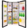 Beko ASD241B Frost Free Black American Fridge Freezer With Non-plumbed Water Dispenser  - Black