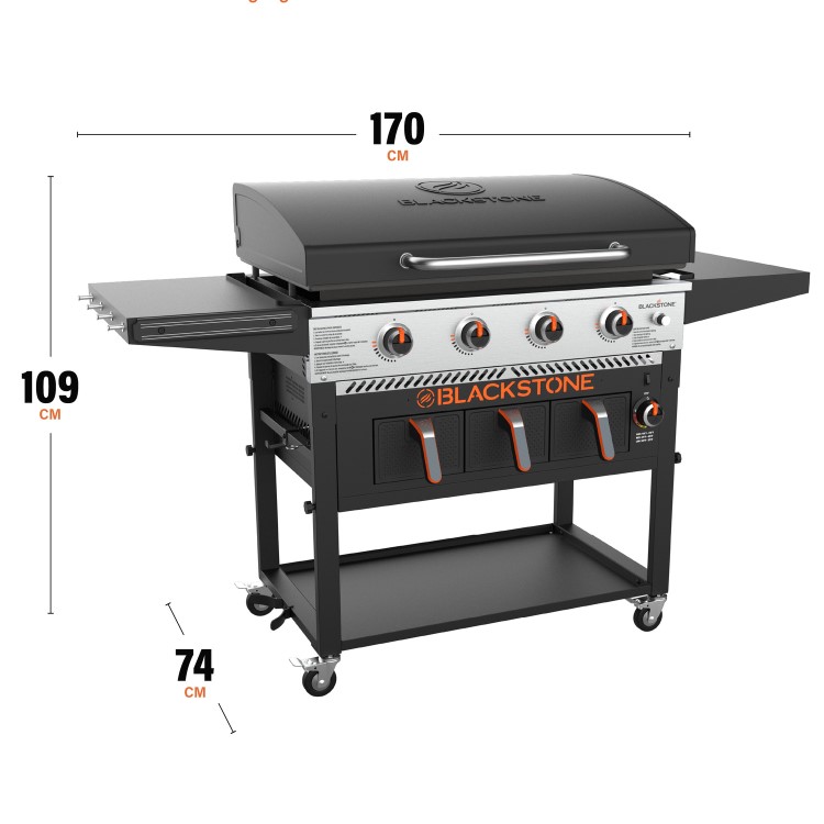 Blackstone Griddle Plus 36 Inch Griddle with Air Fryer