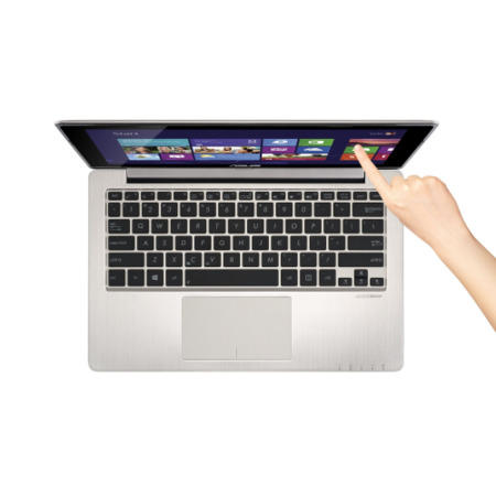 Refurbished Asus VivoBook S200E Core i3 2365M 4GB 500GB 11.6 Inch Windows 8 Touchscreen Laptop in Steel Grey 